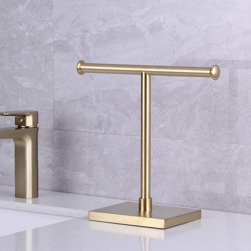 QIANXI Towel Rack Hand Towel Stand, Bathroom Towel Holder Stand SUS304